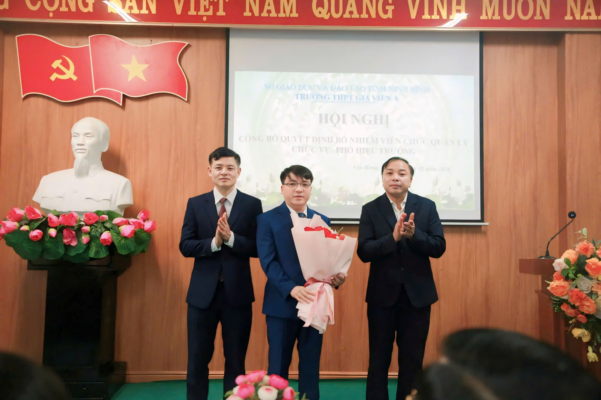 Trao quyết định bổ nhiệm
