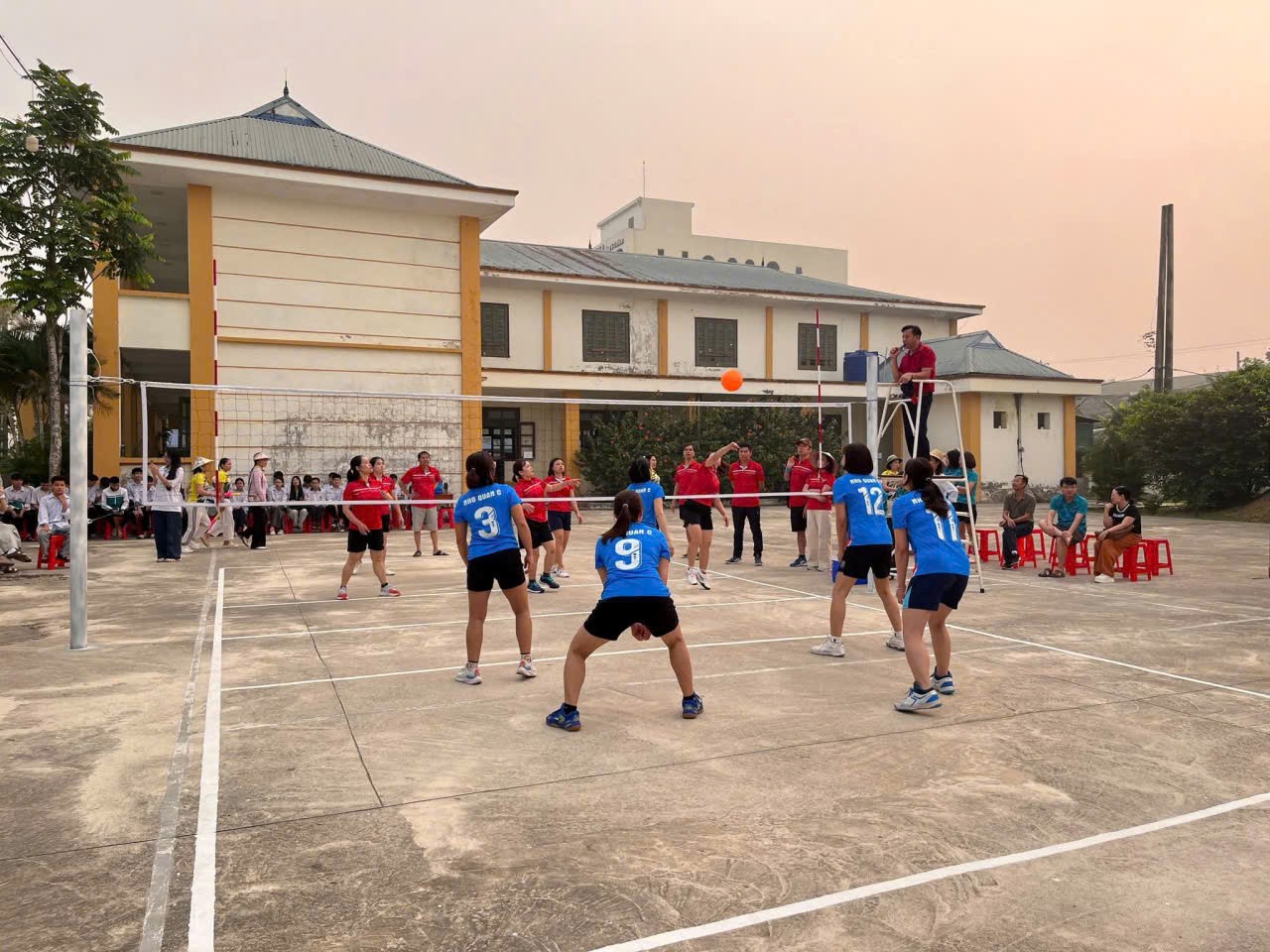 Trao giải hội thi thể thao