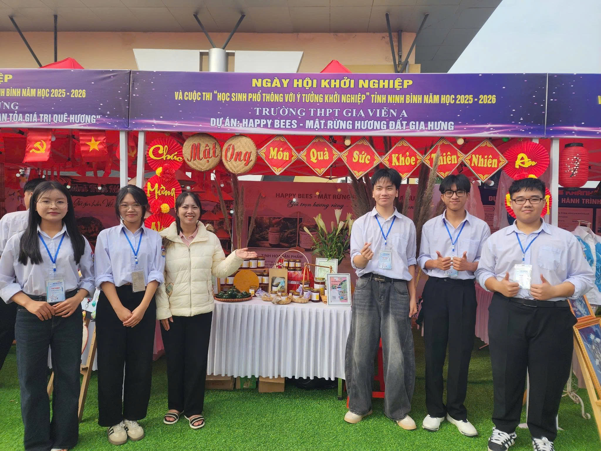 Đội tuyển khởi nghiệp THPT Gia Viễn A