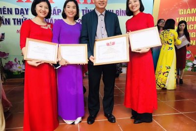 GIÁO VIÊN TRƯỜNG THPT GIA VIỄN A ĐẠT THỨ HẠNG CAO TRONG HỘI THI GIÁO VIÊN DẠY GIỎI CẤP THPT LẦN THỨ VIII TỈNH NINH BÌNH