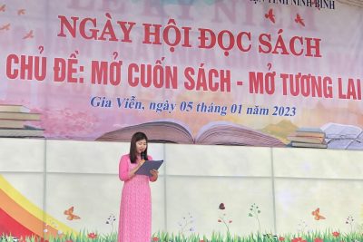 “MỞ CUỐN SÁCH, MỞ TƯƠNG LAI”