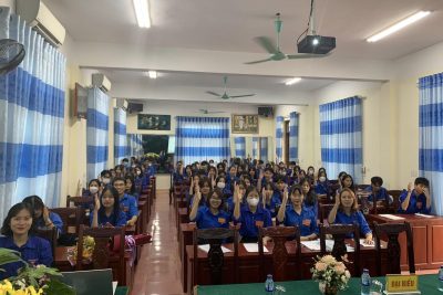 ĐẠI HỘI ĐẠI BIỂU ĐOÀN TNCS HỒ CHÍ MINH TRƯỜNG THPT GIA VIỄN A NHIỆM KÌ 2022 – 2023